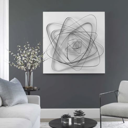 Nucleus Metal Modern Wall Decor