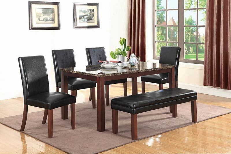 Otero Transitional Black Dining Chair