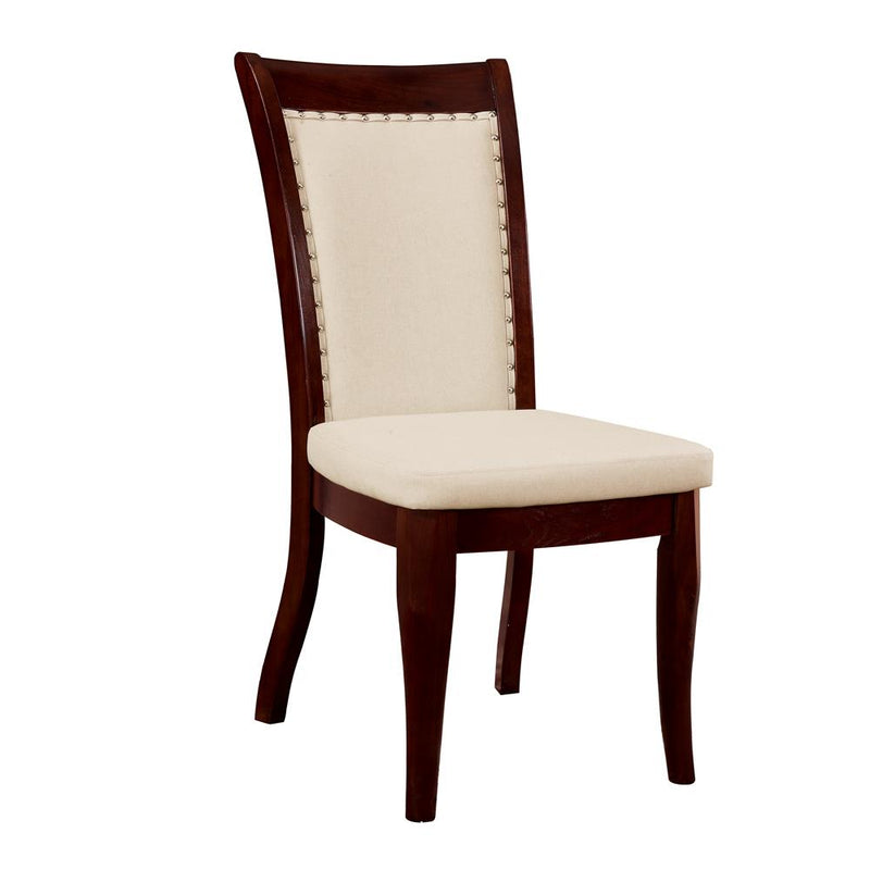 Cornett Transitional White Dining Chair