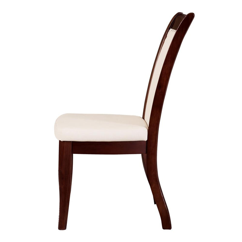 Cornett Transitional White Dining Chair