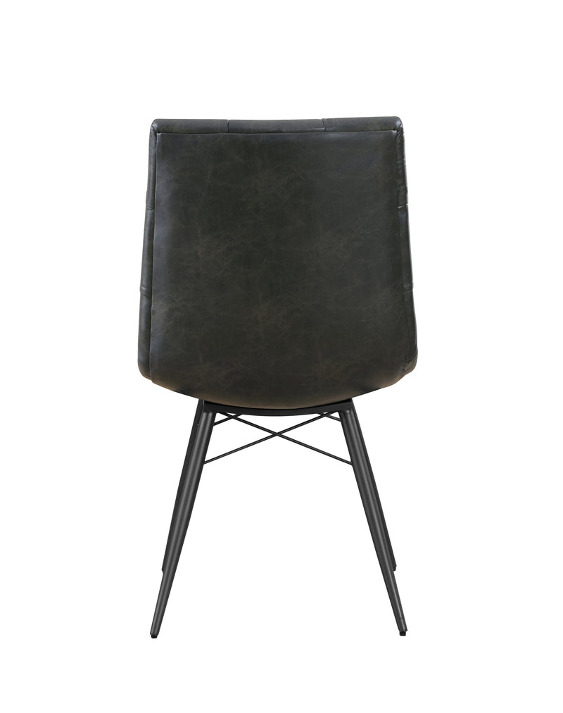 Dittnar Tufted Dining Chairs Charcoal (Set of 4)