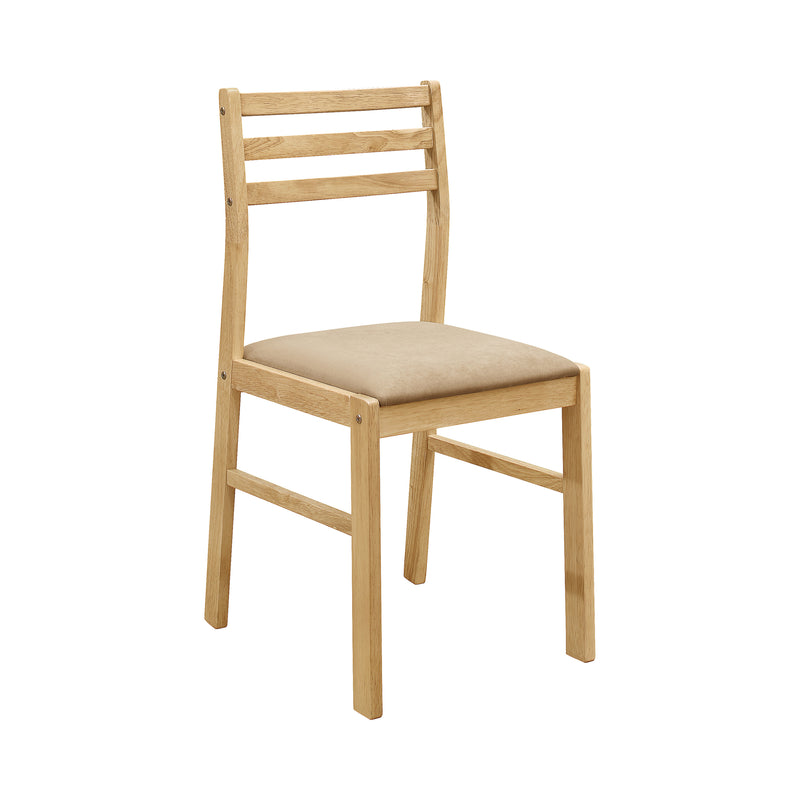 3-piece Dining Set with Drop Leaf Natural and Tan