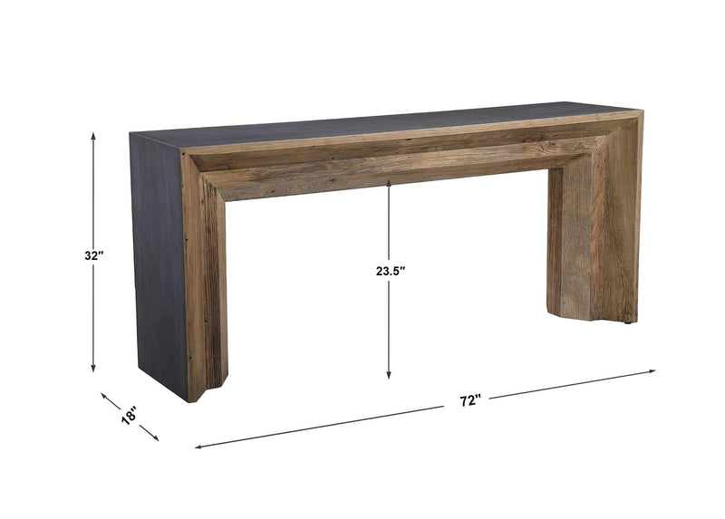 Uttermost Vail Reclaimed Wood Console Table