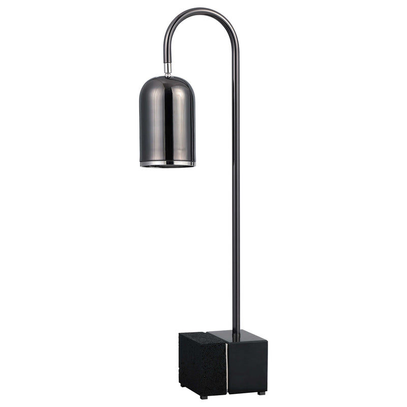 Uttermost Umbra Black Nickel Desk Lamp