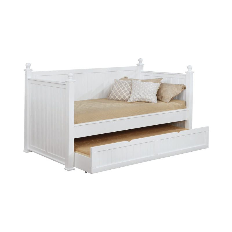 Twin Daybed with Trundle White