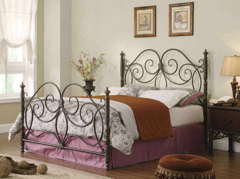 Twin/Full Bed Frame Black