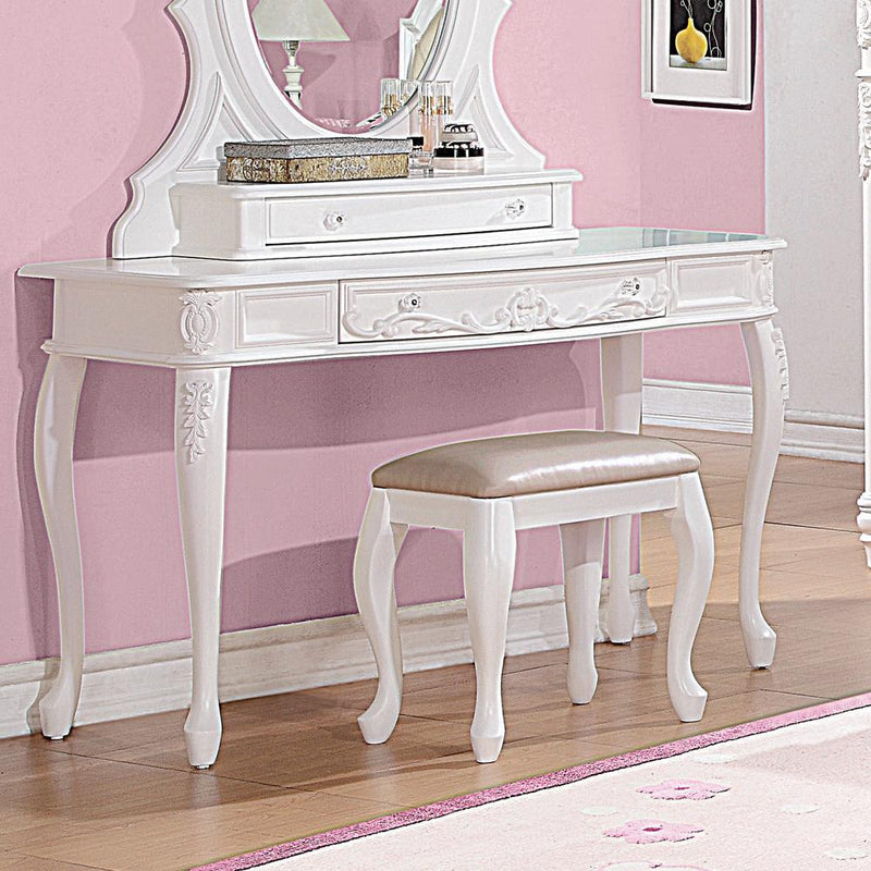 Caroline 1-drawer Vanity Desk White