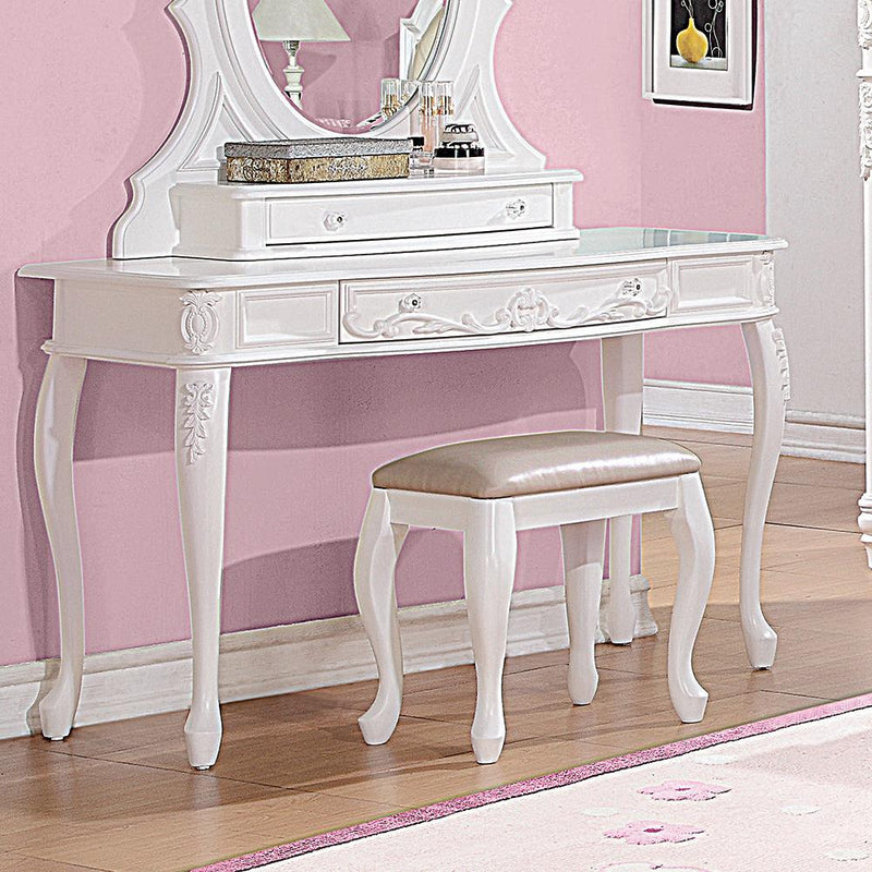 Caroline 1-drawer Vanity Desk White
