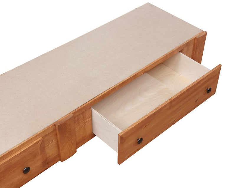 Wrangle Hill 2-drawer Under Bed Storage Amber Wash