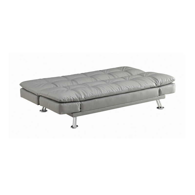 Dilleston Tufted Back Upholstered Sofa Bed Grey