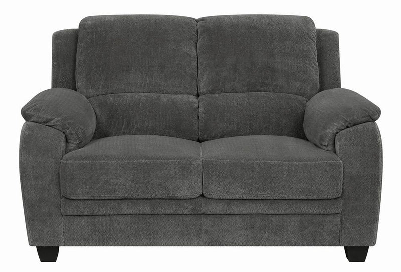 Northend Upholstered Loveseat Charcoal