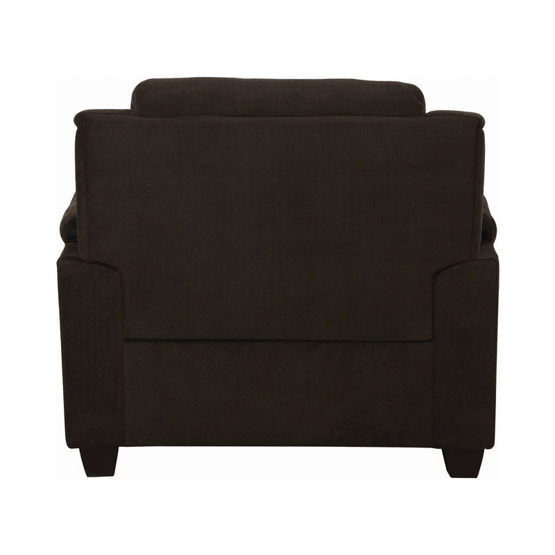 Northend Upholstered Chair Chocolate