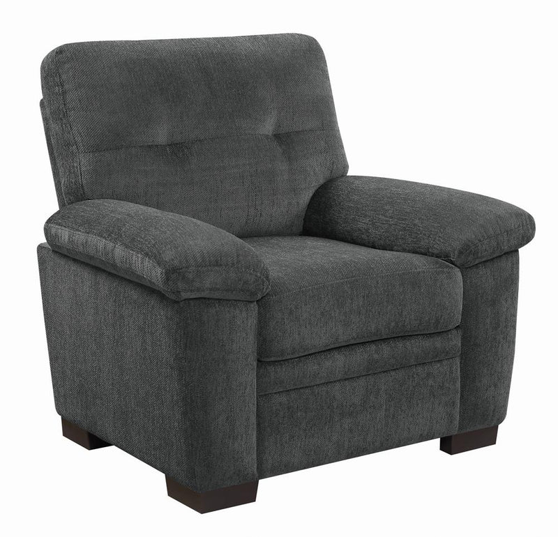 Fairbairn Upholstered Chair Charcoal