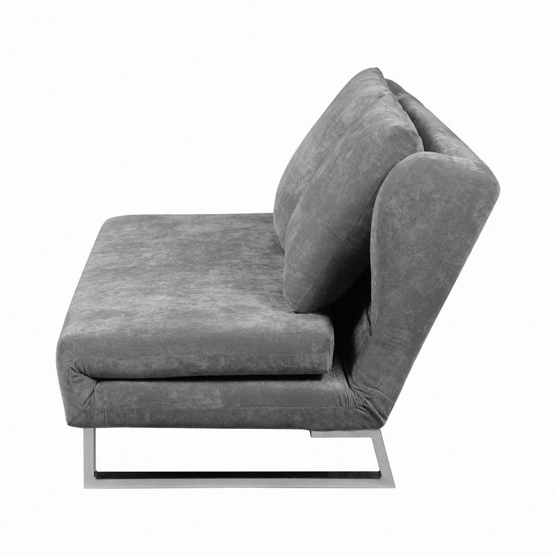 Vera Upholstered Sofa Bed Grey