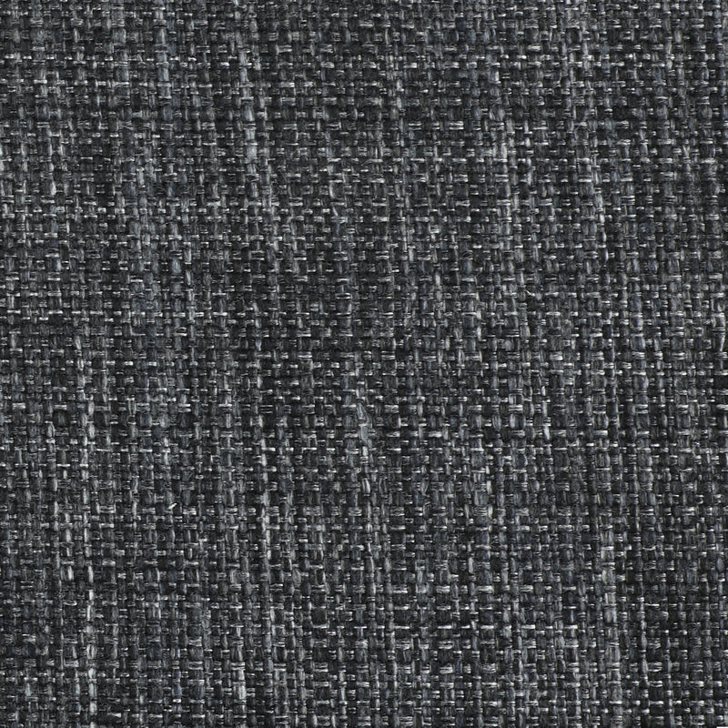 Churchill Tufted Cushion Back Corner Dark Grey and Walnut