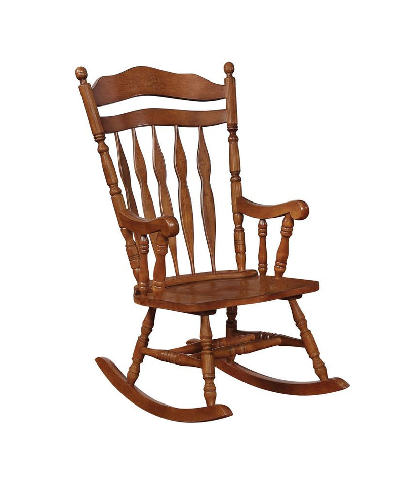 Windsor Rocking Chair Medium Brown
