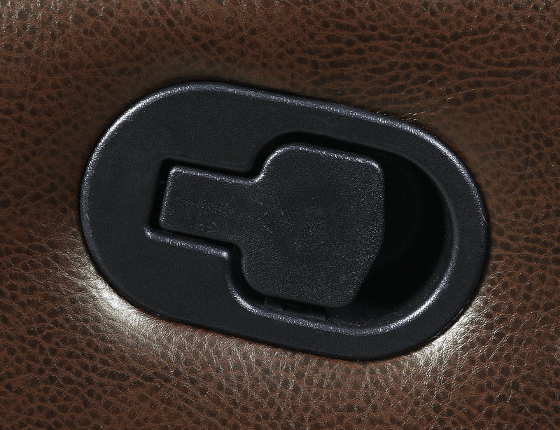 Myleene Pillow Top Arm Glider Recliner Mocha