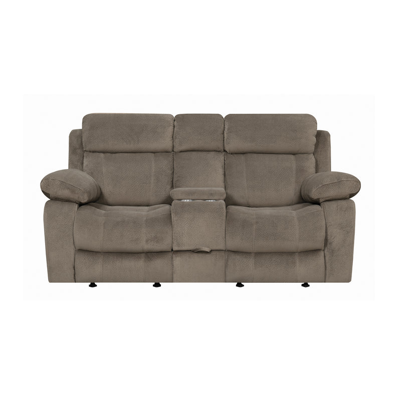 Myleene Motion Sofa with Drop-down Table Chestnut