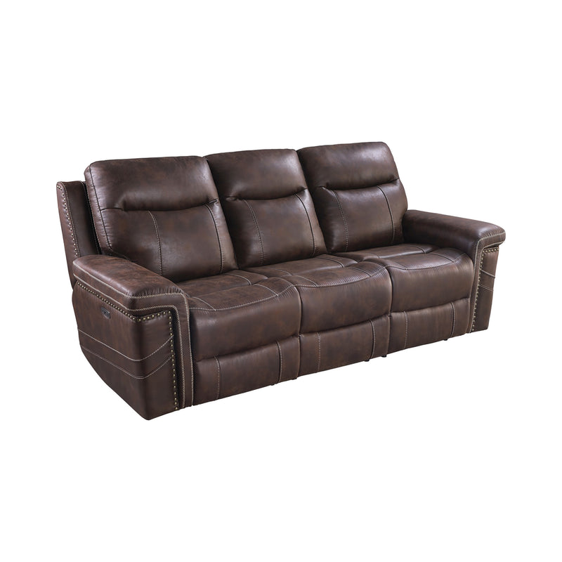 Wixom Cushion Back Power^2 Sofa Brown