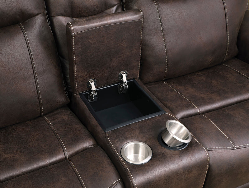 Wixom Cushion Back Power^2 Sofa Charcoal