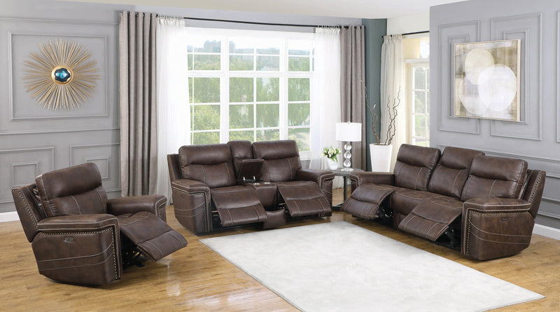 Wixom Cushion Back Power^2 Sofa Charcoal
