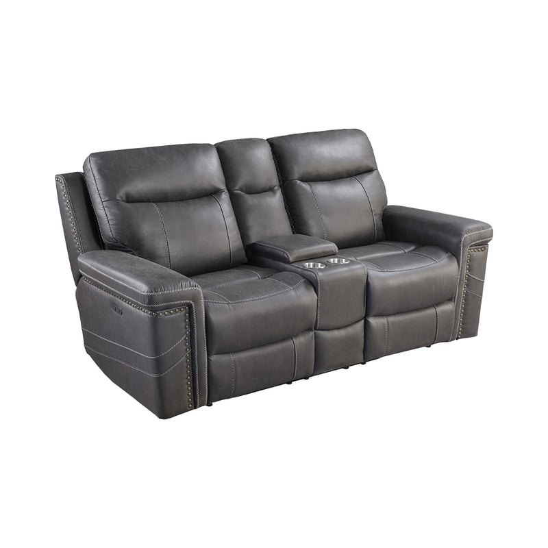 Wixom Power^2 Glider Recliner Brown