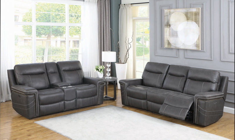 Wixom Power^2 Glider Recliner Brown