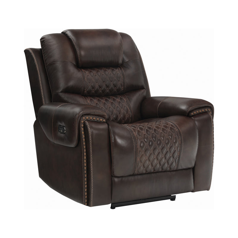 North Cushion Back Power^2 Glider Recliner Grey