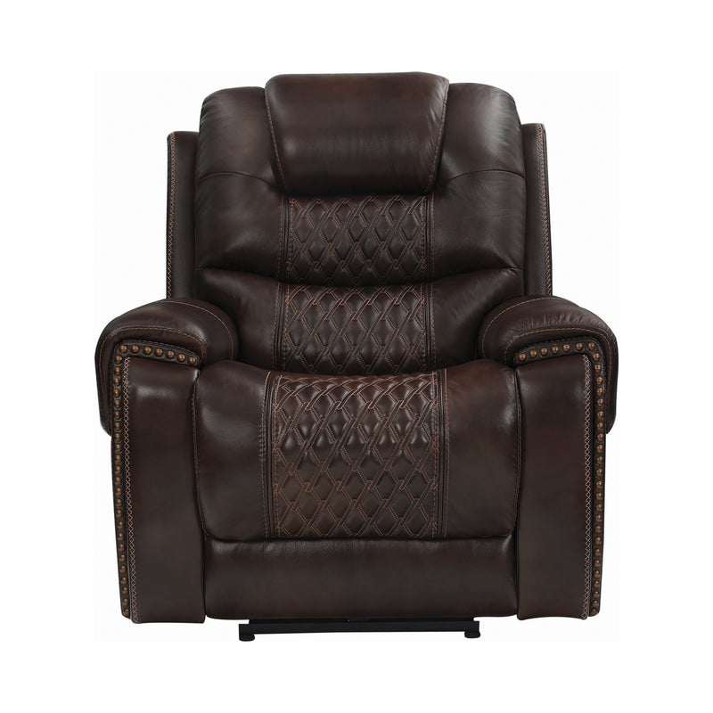 North Cushion Back Power^2 Glider Recliner Grey
