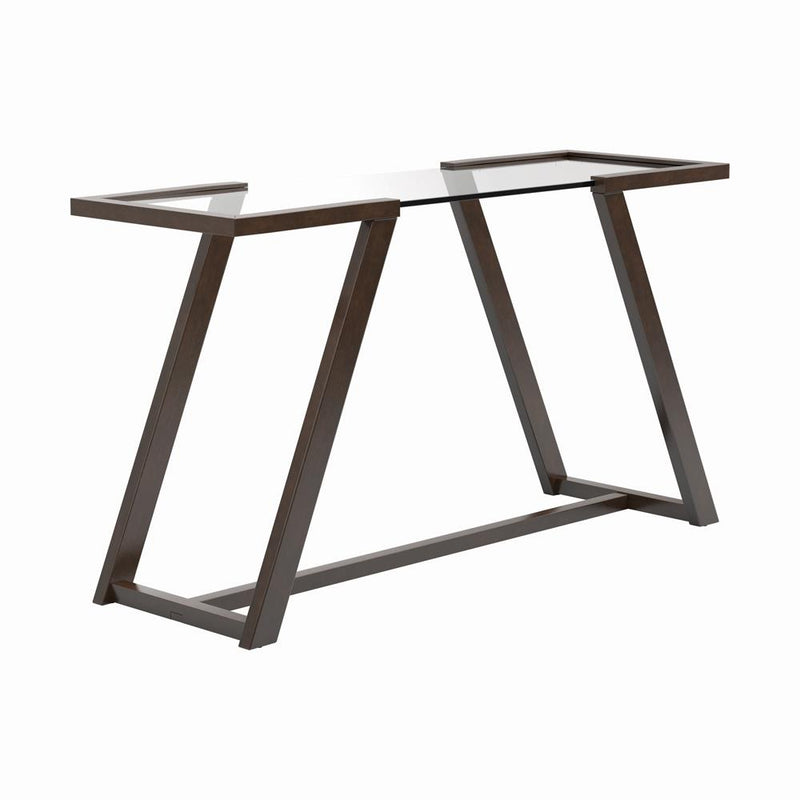 Monrovia Rectangular Sofa Table Cinnamon
