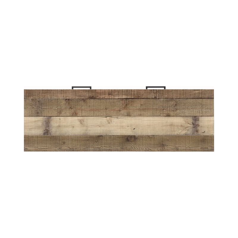 48″ 2-drawer TV Console Weathered Pine