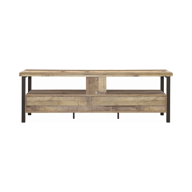 71″ 3-drawer TV Console Weathered Pine
