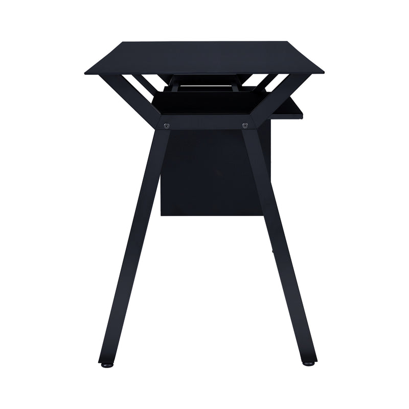 Weaving 2-drawer Computer Desk Black