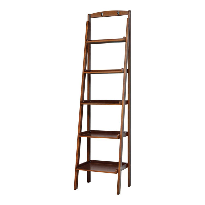5-tier Ladder Bookcase Cherry