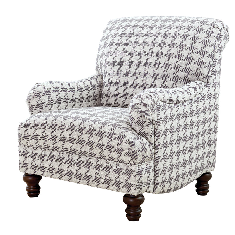 Glenn Upholstered Accent Chair Grey