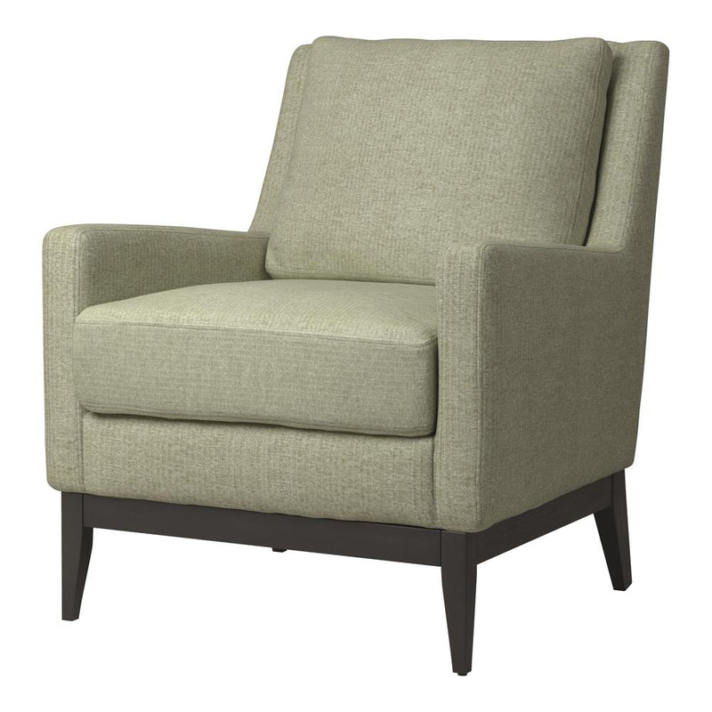 Track Arm Upholstered Accent Chair Sage Green