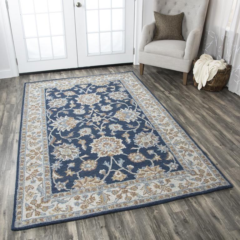 Ashlyn Collection - Traditional Blue 3' X 5'
