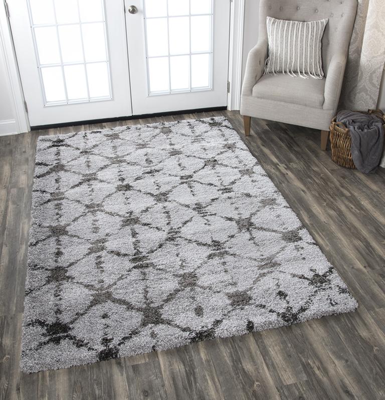 Adana Collection - Transitional Gray 5' X 7'