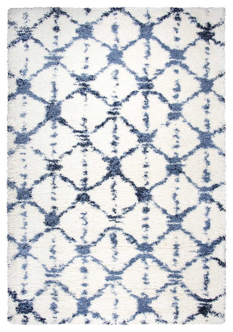 Adana Collection - Transitional Ivory & White 5' X 7'