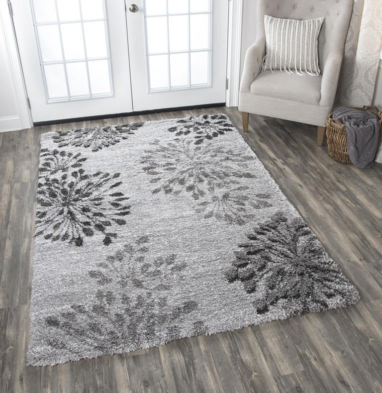 Adana Collection - Transitional Gray 5' X 7'