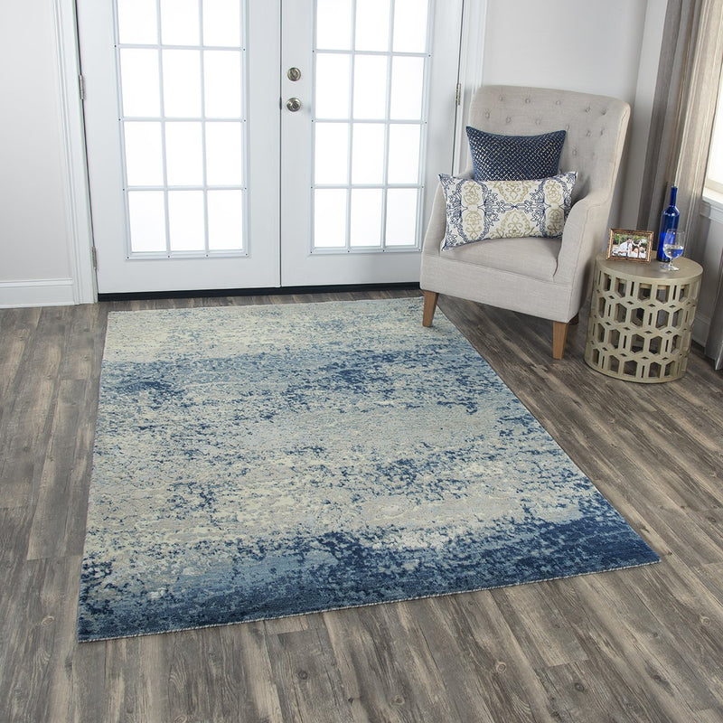 Artistry Collection - Modern Blue 2' Runner