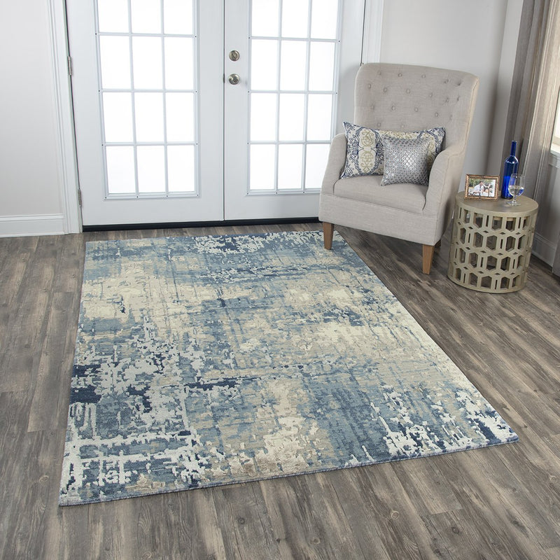 Artistry Collection - Modern Blue 2' Runner