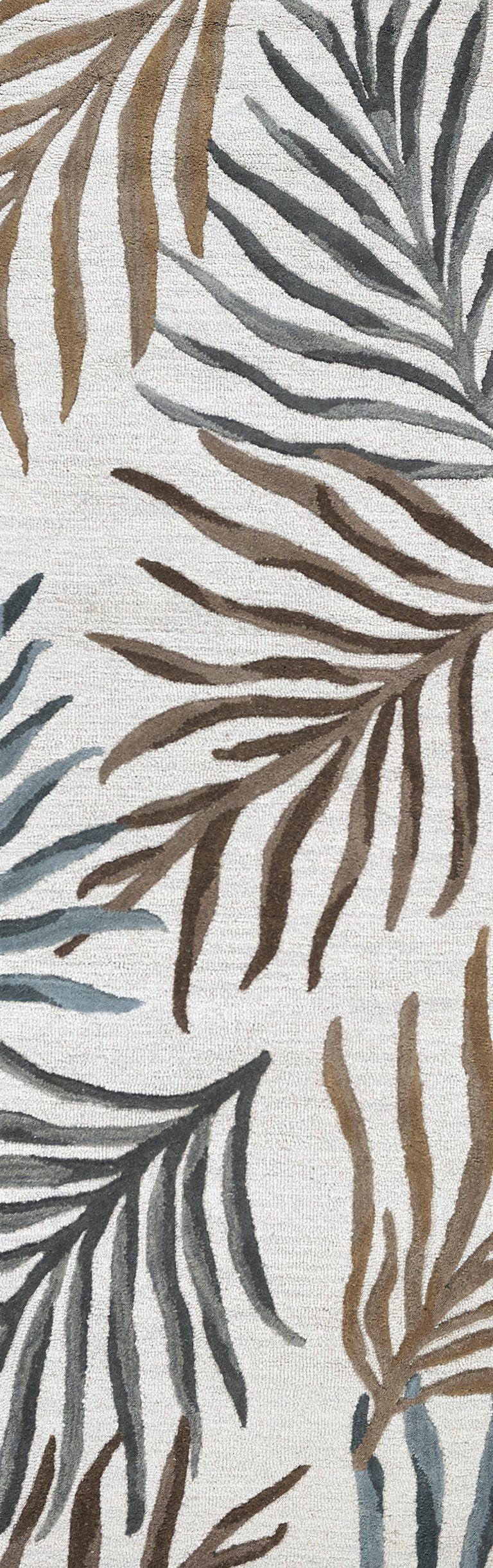 Cabot  Bay Collection - Coastal Ivory & White 2' Runner