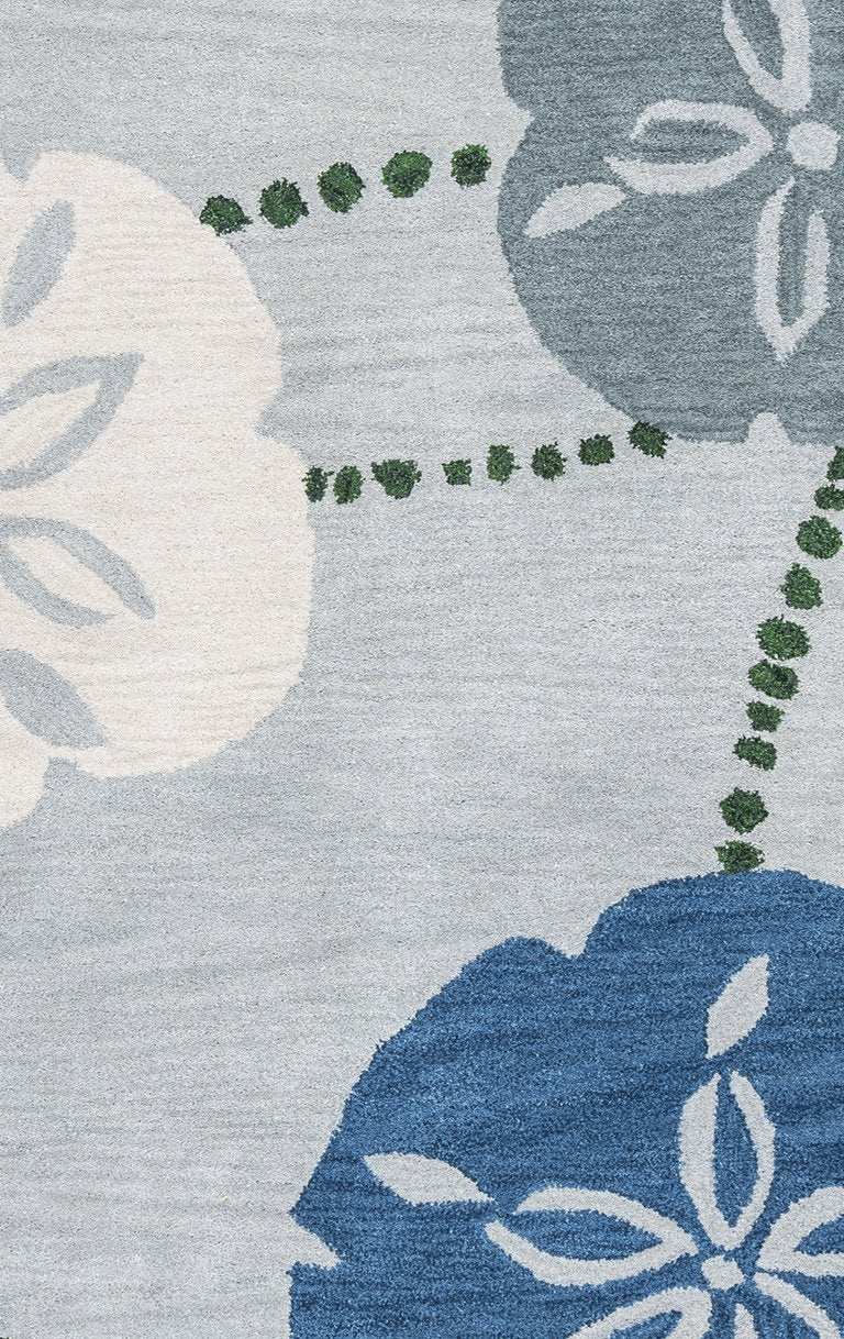 Cabot  Bay Collection - Coastal Blue 2' Runner