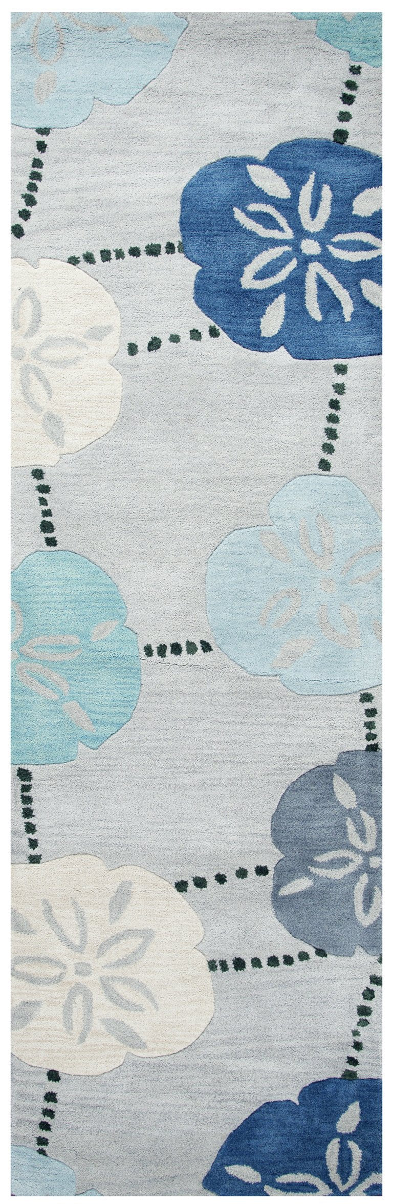 Cabot  Bay Collection - Coastal Blue 2' Runner