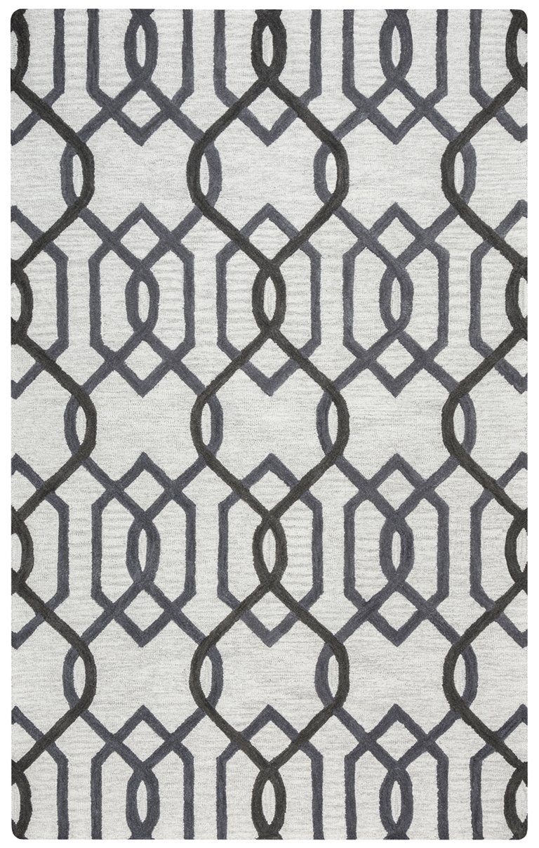 Caterine Collection - Geometric Gray 10' Round