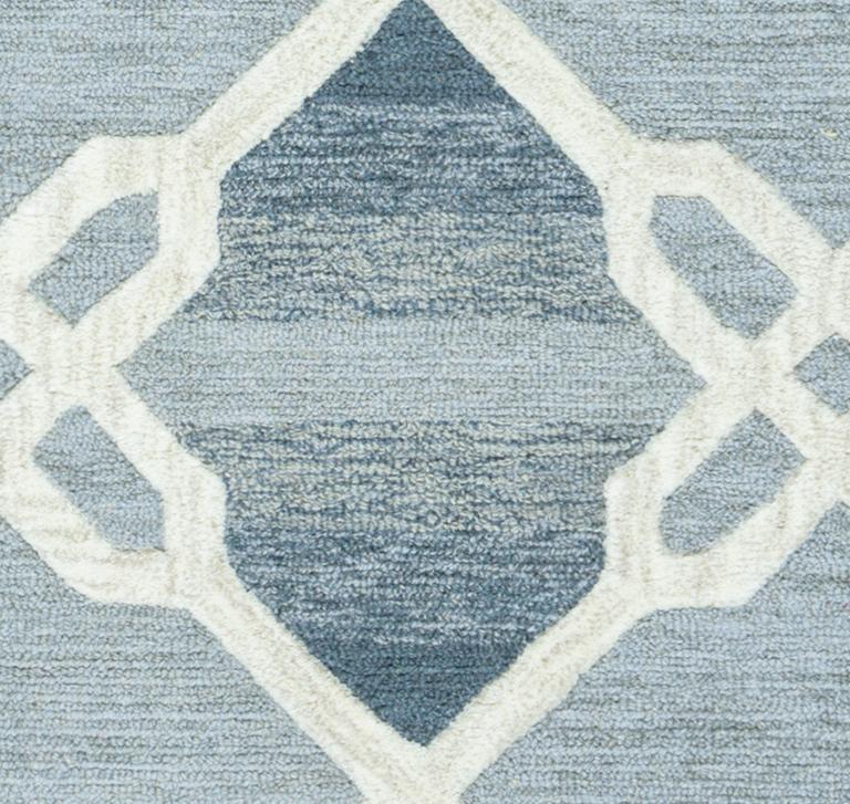 Caterine Collection - Geometric Blue 2' Runner