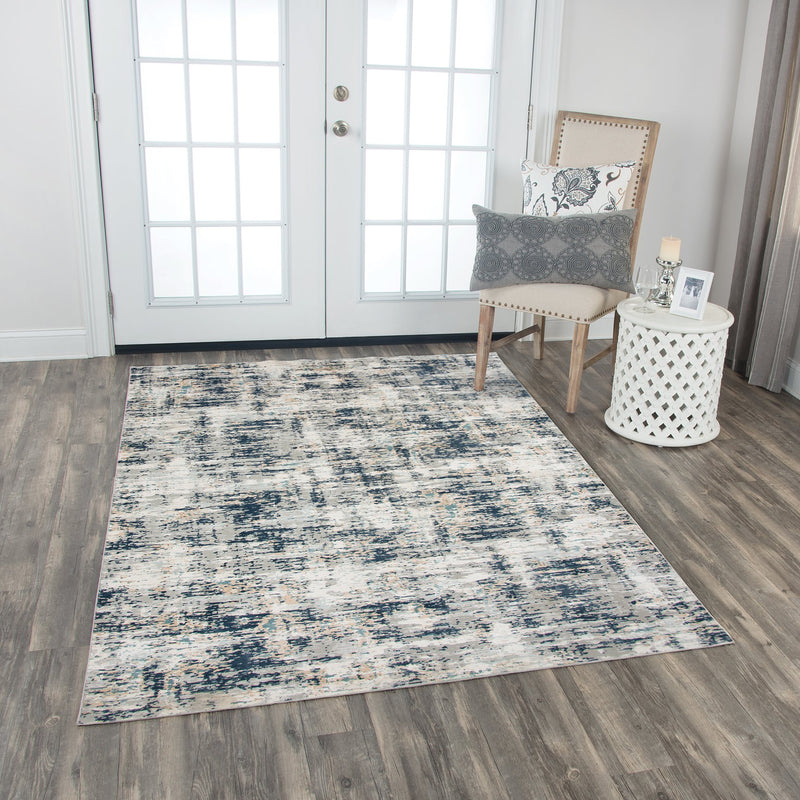 Chelsea Collection - Modern Ivory & White 3' Runner