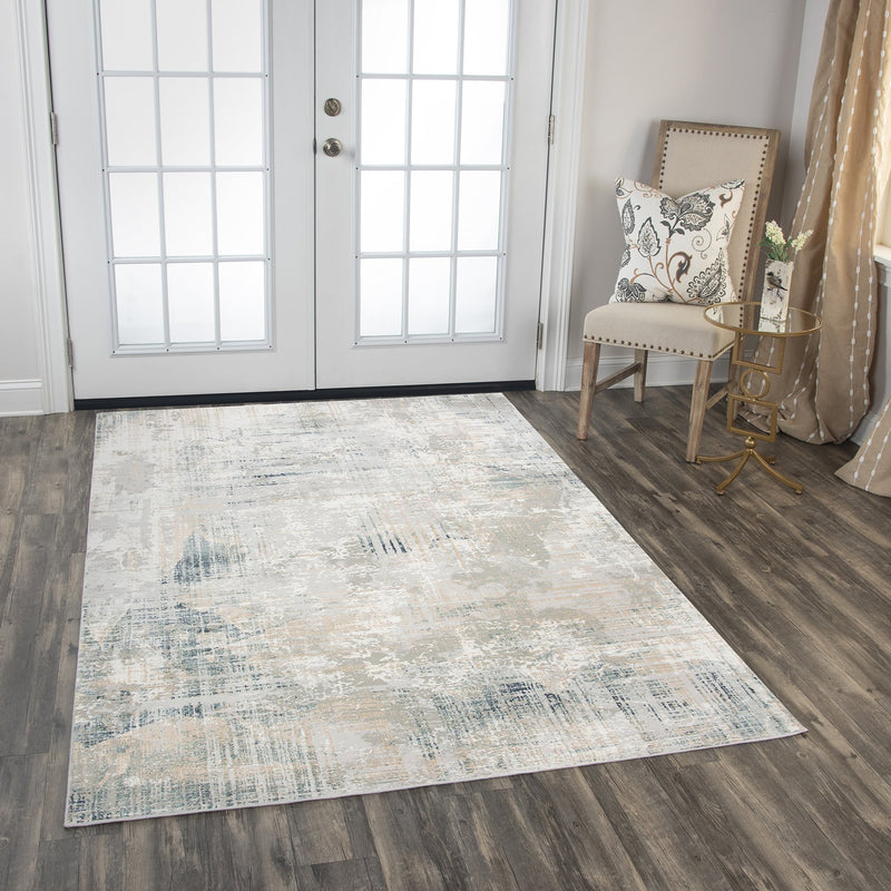 Chelsea Collection - Modern Ivory & White 3' Runner