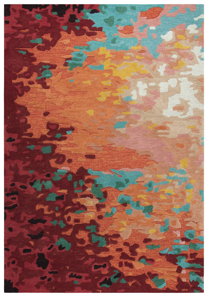 Connie Post Collection - Modern Orange 5' X 8'